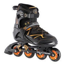 Роликові ковзани Nils Extreme NA9022 роз. 43 чорно-оранжевий