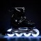 Роликові ковзани 2в1 Nils Extreme NH10905 LED розм. S 31-34 чорний