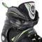 Роликові ковзани Nils Extreme NA9080 розм. S 31-34 чорно-зелений