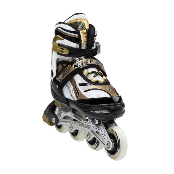 Роликові ковзани Nils Extreme NA1123A розм. M 35-38 GOLD