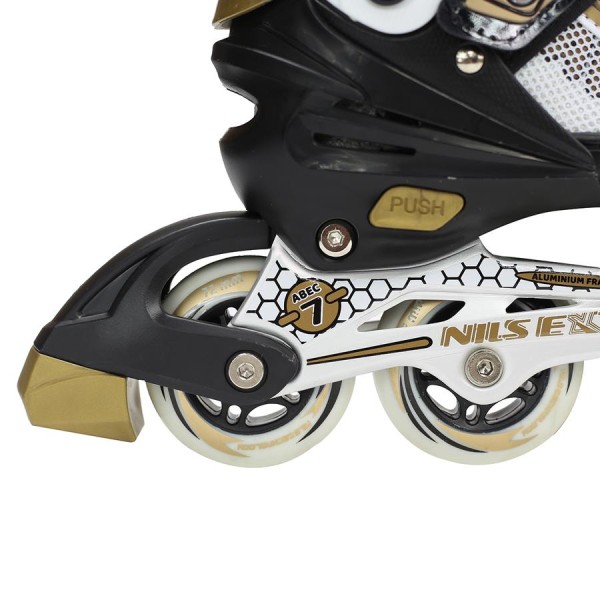 Роликові ковзани Nils Extreme NA1123A розм. M 35-38 GOLD