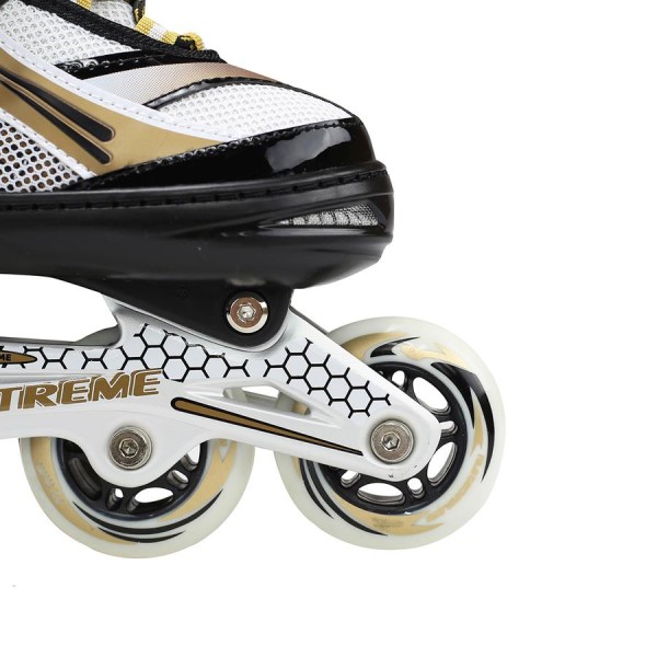Роликові ковзани Nils Extreme NA1123A розм. M 35-38 GOLD