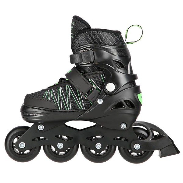 Роликові ковзани 2в1 Nils Extreme NH11912A розм. S 31-34 чорно-зелений