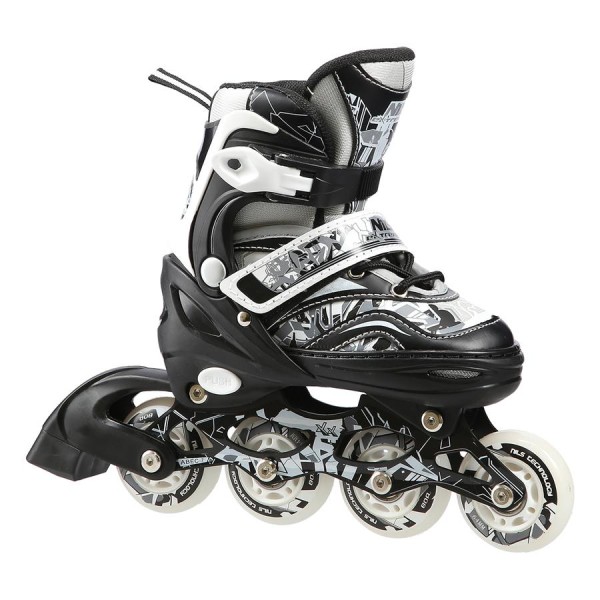 Роликові ковзани 2в1 Nils Extreme NH10927A розм. S 31-34 чорний 