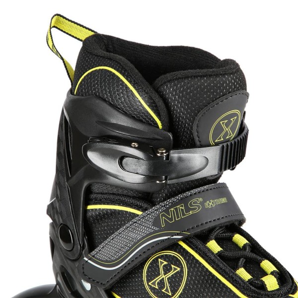 Роликові ковзани Nils Extreme NA11008 розм. L 39-42 чорно-жовтий