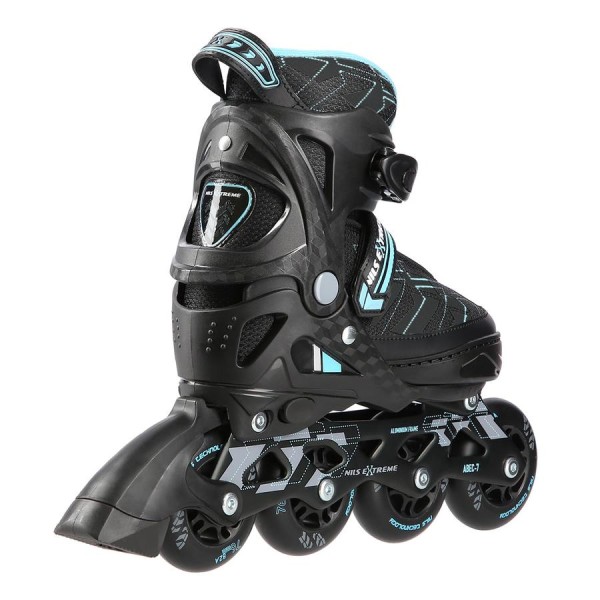 Роликові ковзани Nils Extreme NA11002 розм. L 39-42 чорно-синій