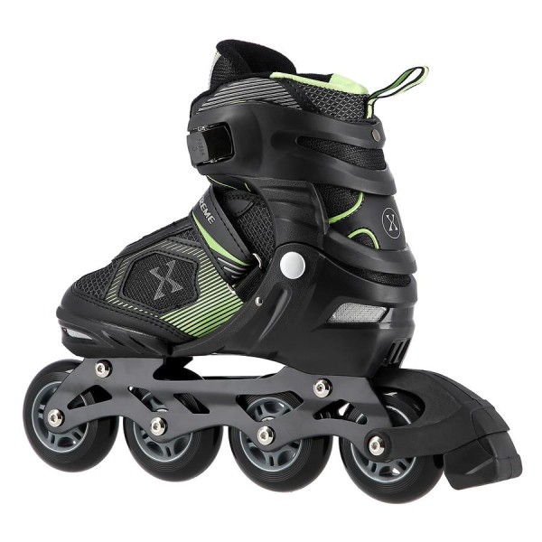Роликові ковзани Nils Extreme NA9080 розм. L 39-42 чорно-зелений