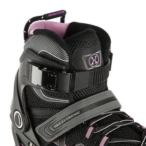 Роликові ковзани Nils Extreme NA9157 розм. 41 чорно-фіолетовий