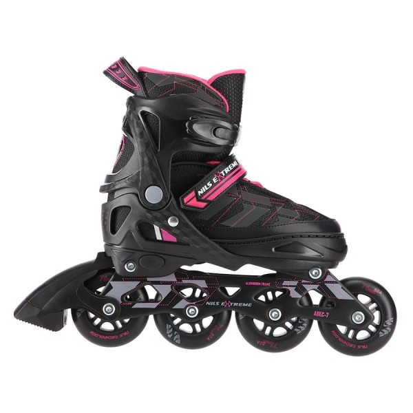Роликові ковзани Nils Extreme NA11002 розм. L 39-42 чорно-фіолетовий