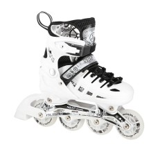 Роликові ковзани 2в1 Nils Extreme NH10905 LED роз. M 35-38 білий