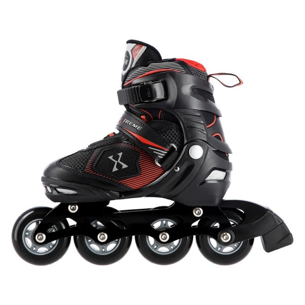 Роликові ковзани Nils Extreme NA9080 розм. L 39-42 чорно-червоний
