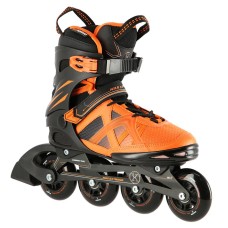 Роликові ковзани Nils Extreme NA14112 роз. 45 чорно-оранжевий