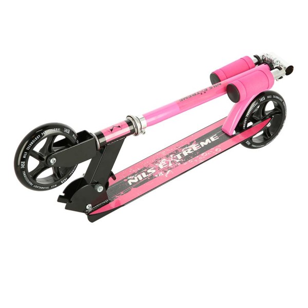 Самокат Nils Extreme HD114 рожевий