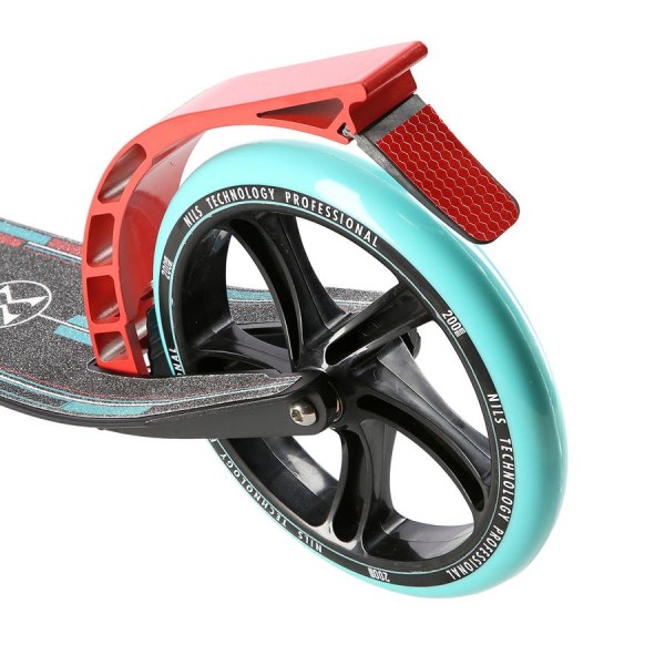 Самокат Nils Extreme HM2170 м'ятно-червоний