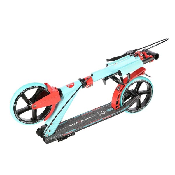 Самокат Nils Extreme HM2170 м'ятно-червоний