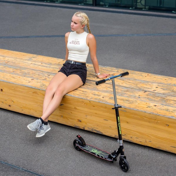 Самокат Nils Extreme HD207 чорний