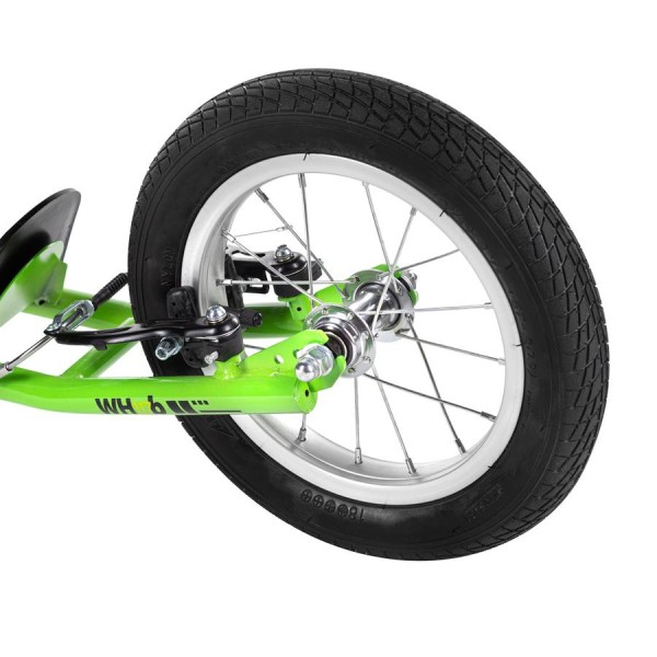 Самокат з пневмоколесами Nils Extreme WH117BN зелений