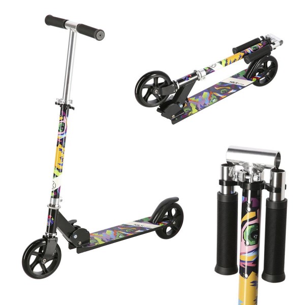 Самокат Nils Extreme HD045 Colorful