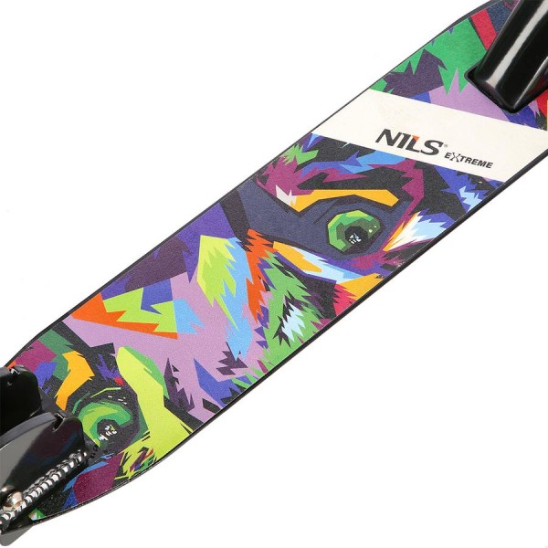 Самокат Nils Extreme HD045 Colorful