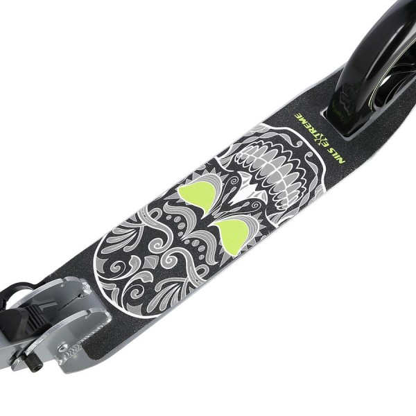 Самокат з ремнем Nils Extreme HM210 сірий