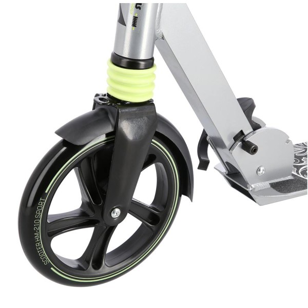 Самокат з ремнем Nils Extreme HM210 сірий