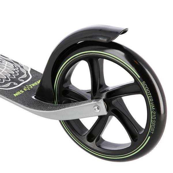 Самокат з ремнем Nils Extreme HM210 сірий