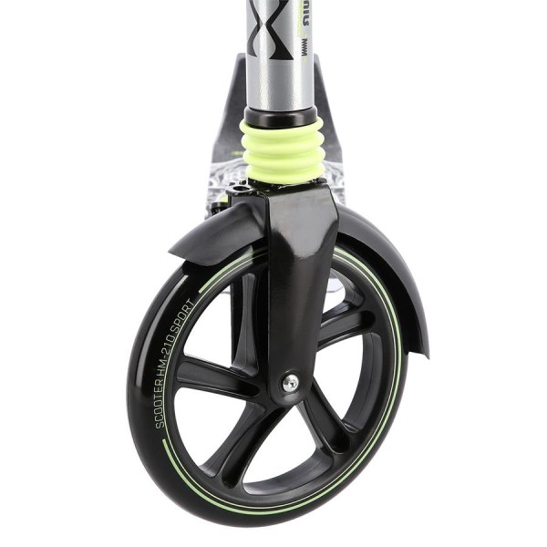 Самокат з ремнем Nils Extreme HM210 сірий