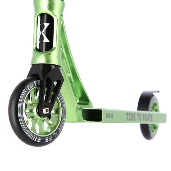 Трюковий самокат Nils Extreme HS202 Pro чорно-зелений