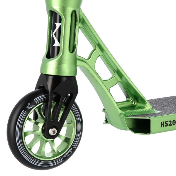 Трюковий самокат Nils Extreme HS202 Pro чорно-зелений