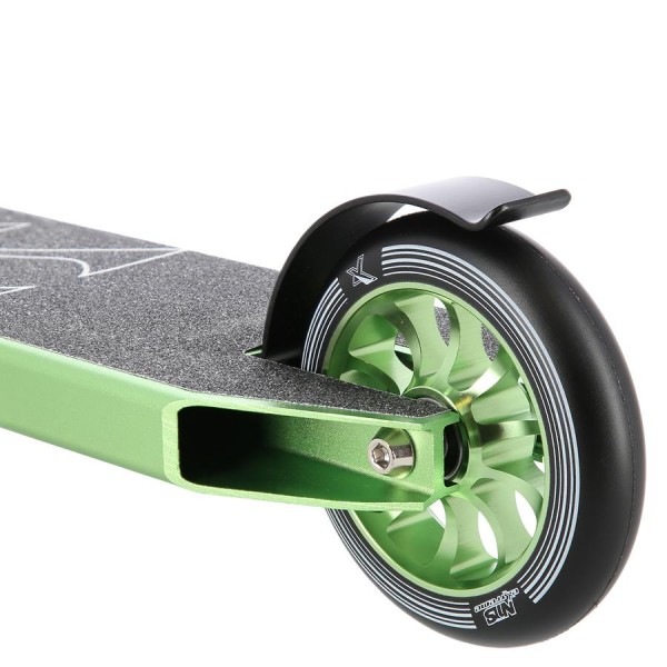 Трюковий самокат Nils Extreme HS202 Pro чорно-зелений