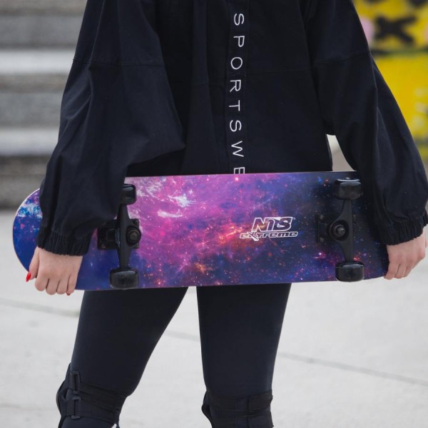Скейтборд Nils Extreme CR3108SA Space