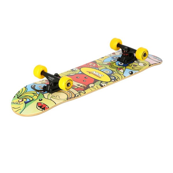 Скейтборд Nils Extreme CR3108SA Color Worms 1
