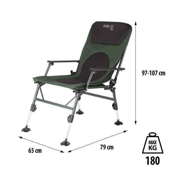 Рибальське крісло Nils Camp NC1801 