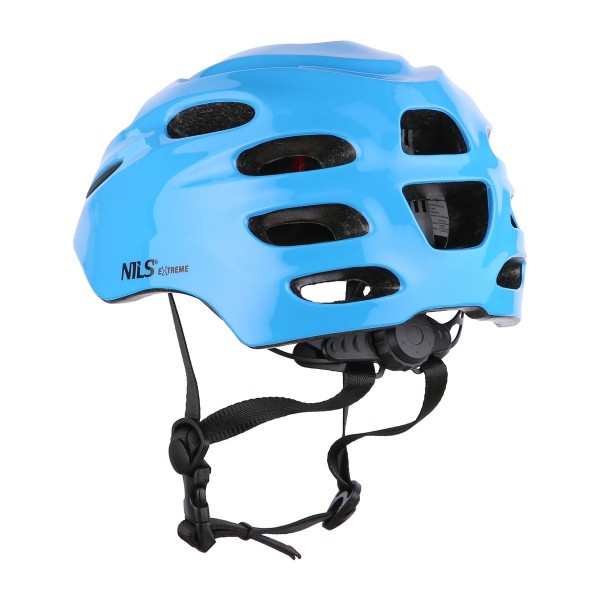 Шолом та набором захисту Nils Extreme MTW01+H210, розм. XS, синій 