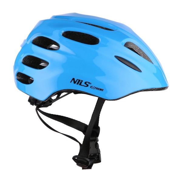 Шолом та набором захисту Nils Extreme MTW01+H210, розм. XS, синій 