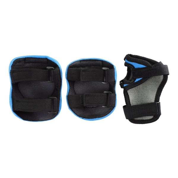 Шолом та набором захисту Nils Extreme MTW01+H210, розм. S, синій 