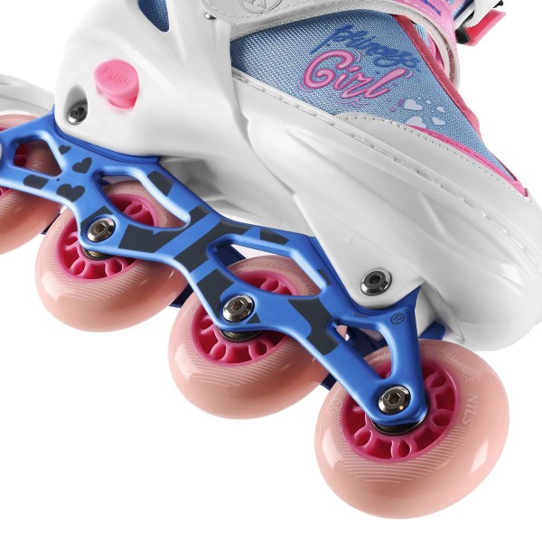 Роликові ковзани Nils Extreme Princess M (35-38) NA18168A, білий