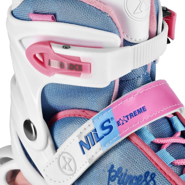 Роликові ковзани Nils Extreme Princess L (39-42) NA18168A, білий