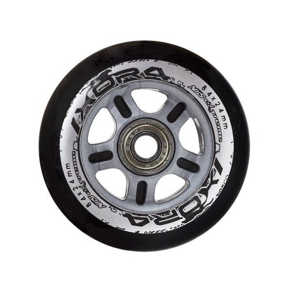 Набір Nils Extreme 84x24 82A 4шт + ABEC-9 8шт PU, чорний