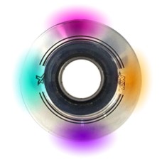 Гумові колеса для пеніборда Nils Extreme 60x45мм 4шт KP-6045, LED