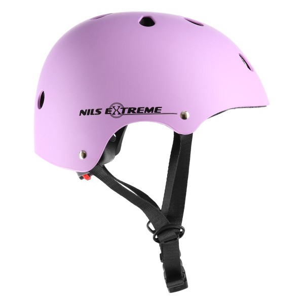 Захисний шолом Nils Extreme розм. M 54-58 MTV12, фіолетовий MAT 