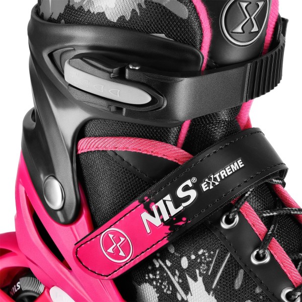 Роликові ковзани Nils Extreme Roxy M (35-38) NA18137A, рожевий