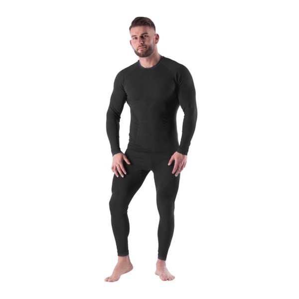 Набір термобілизни для чоловіків Nils Ragnar BTZ0060 розм. 2XL/3XL чорний