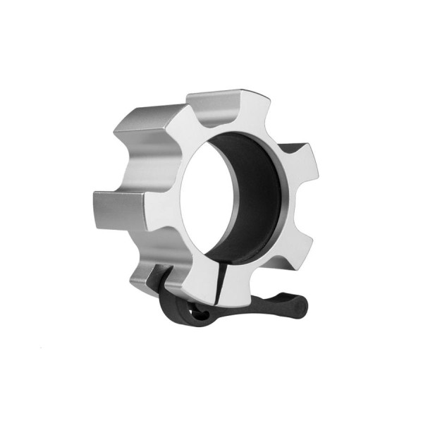 Затискачі для штанги Lock Jaw HMS ZG1500 2шт срібний