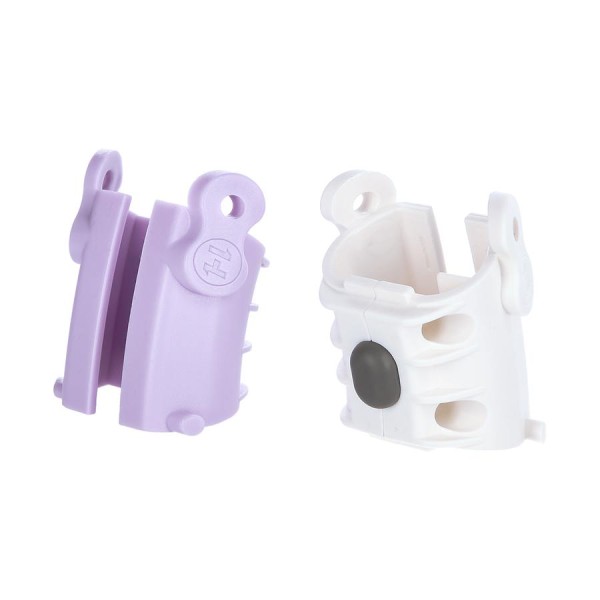 Хула-хуп з обважнювачем та лічильником FH05 фіолетовий/сірий