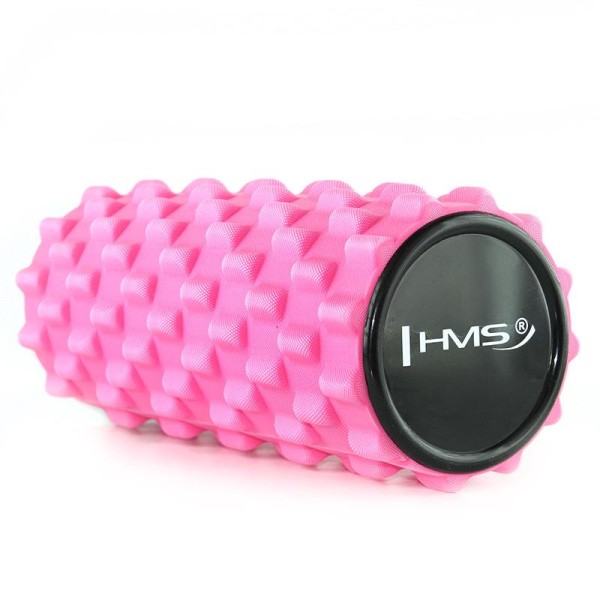 Масажний ролик HMS FS101 рожевий 33см