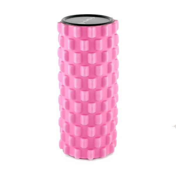 Масажний ролик HMS FS101 рожевий 33см