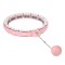 Хула-хуп з обважнювачем та лічильником FH06 рожевий