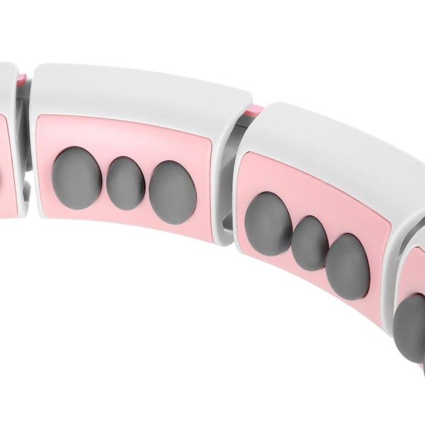 Хула-хуп з обважнювачем та лічильником FH06 рожевий