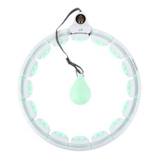 Хула-хуп з обважнювачем та лічильником HMS HHW06 зелений